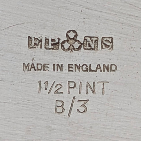 Vintage British silver plate 1.5 pint jersey jug